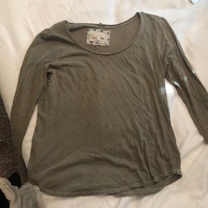 Olive green blouse